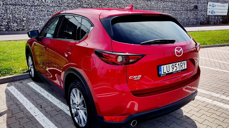 Mazda CX-5 cena 123000 przebieg: 46211, rok produkcji 2020 z Lublin małe 781